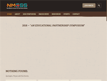 Tablet Screenshot of nmcss.org